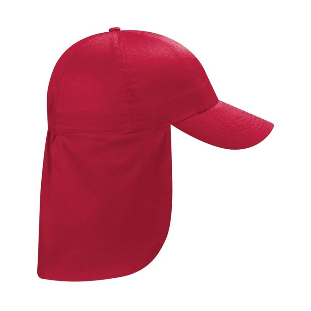 Beechfield Childrens/Kids Legionnaire Hat / Classic Red